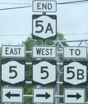 NY 5A western terminus, New Hartford