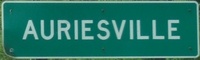 Entering Auriesville westbound