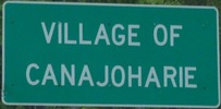 Entering Canajoharie eastbound