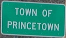 Entering Princetown westbound