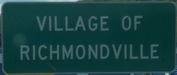 WB into Village of Richmondville
