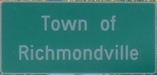 WB into Town of Richmondville