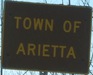 SB into Town of Arietta