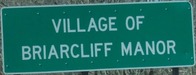 Entering Briarcliff Manor NB