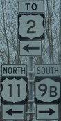 US 11, Rouses Point, northern terminus