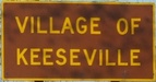 Entering Keeseville northbound