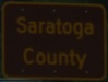 Southbound into Saratoga County