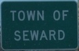 Entering Seward northbound