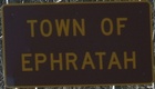 Southbound into Town of Ephratah