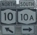 NY 10A northern terminus