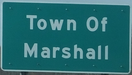 SB into Town of Marshall