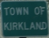 NB into Town of Kirkland