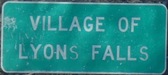 NB into Lyons Falls