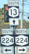 NY 13/NY 224