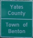 SB into Yates County