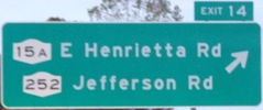 I-390 Exit 14, Henrietta