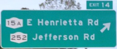 I-390 Exit 14, Henrietta
