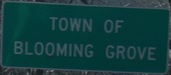WB into Blooming Grove