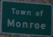 WB into Town of Monroe