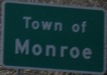 WB into Town of Monroe