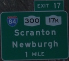Thruway Exit 17