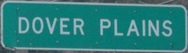 Entering Dover Plains southbound