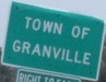 Entering Town of Granville northbound