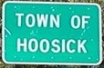 Entering Hoosick northbound