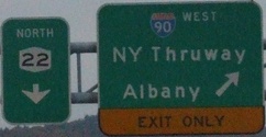 Thruway Exit B3, Canaan
