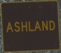 Entering Ashland westbound