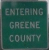 WB into Greene County (RVW Br)