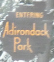 NB into Adirondack Park