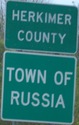 Entering Russia/Herkimer County southbound