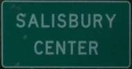 Entering Salisbury Center westbound