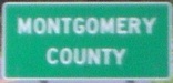 Entering Montgomery County northbound