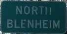 Northbound into North Blenheim
