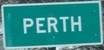 Entering village of Perth northbound