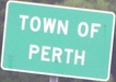 Entering Perth southbound