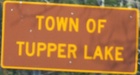 Northbound into Tupper Lake
