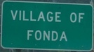 Entering Fonda northbound