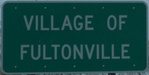 Entering Fultonville northbound