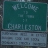 Southbound into Town of Charleston