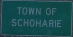 Southbound into Town of Schoharie