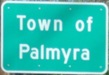 EB into Town of Palmyra