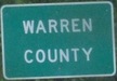 Entering Warren County soutbound