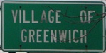 Entering Greenwich northbound