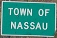 Entering Nassau westbound