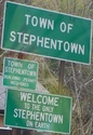 Entering Stephentown eastbound