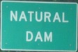 SB into Natural Dam