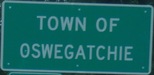 WB into Town of Oswegatchie